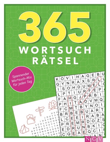 365 wortsuchrätsel spannender - 365,
