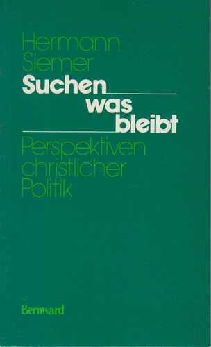 Suchen was bleibt - ,