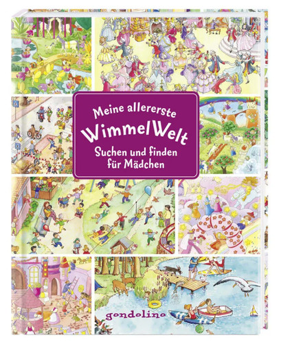 Wimmelwelt mädchen kinderbuch - wimmelwelt,